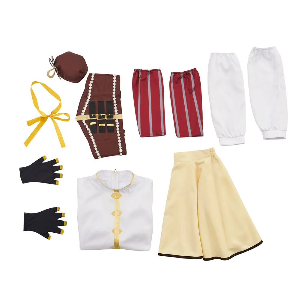 Anime Mami Tomoe Cosplay Costume Magical Girl Fantasia Fighting Uniform Dress Suit Halloween Carnival Party Lolita Ball Gown