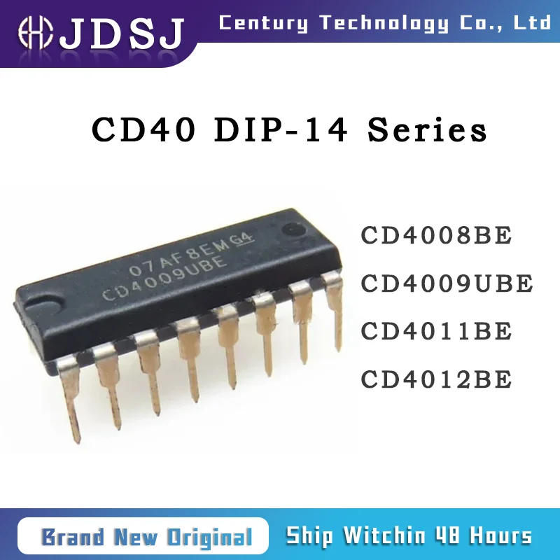 

10PCS/100PCS CD4008BE CD4009UBE CD4011BE CD4012BE DIP14 Brand New Original Chip