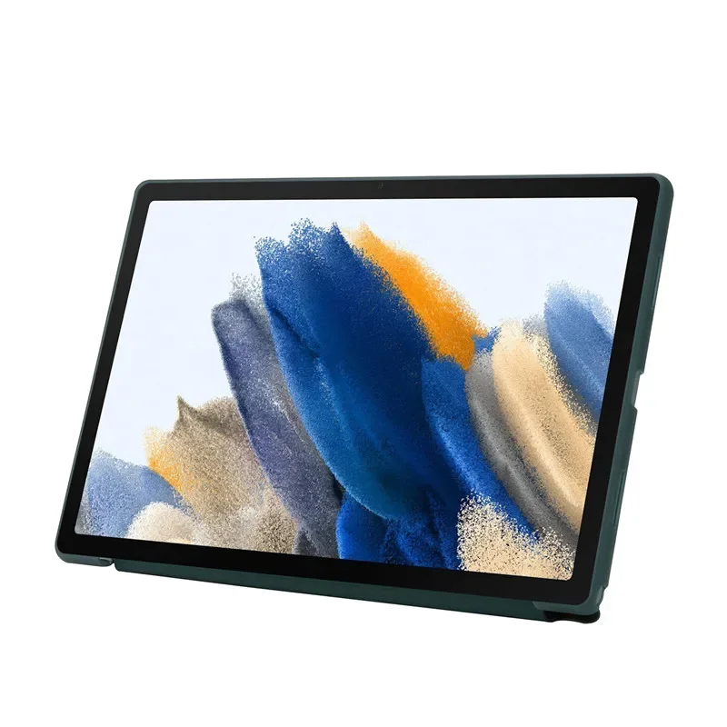 Funda de silicona suave para tableta Samsung Galaxy Tab A8, 10,5, 2021, SM-X200, X205, multiplegable, S9 FE, S9, S8, S7