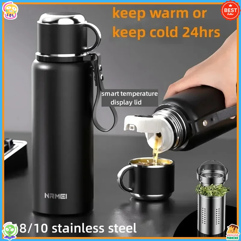 

High-look, large-capacity stainless steel vacuum insulated mug, portable vacuum insulated water bottle, thermos, for daily use
