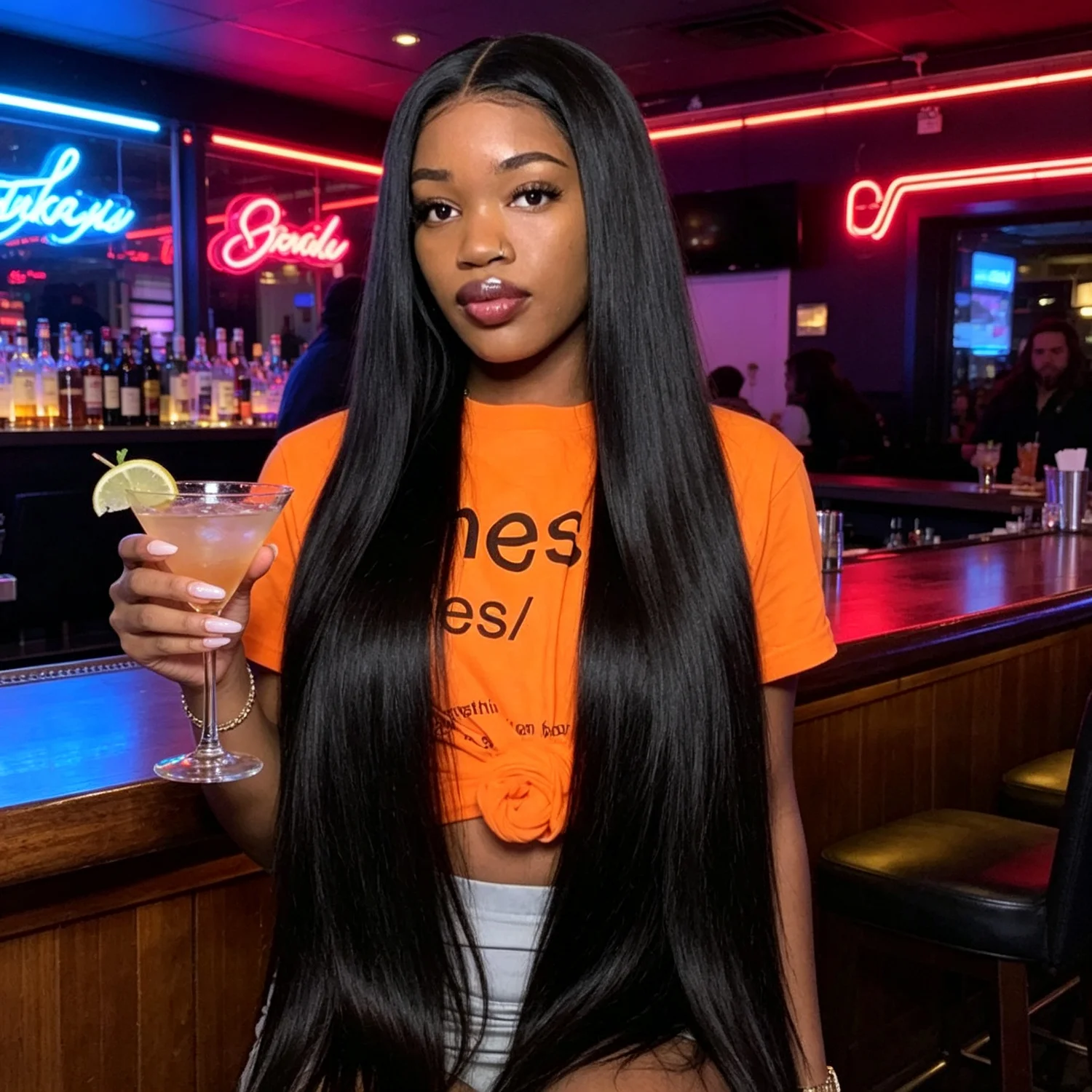 200% Real Density Bone Straight Hd Transparent 13x6 ≥98% Human Hair Wigs Pre Plucked Lace Frontal Wig Brazilian 13x4 360 Hd Lace Front 30 40 42 44 Inch