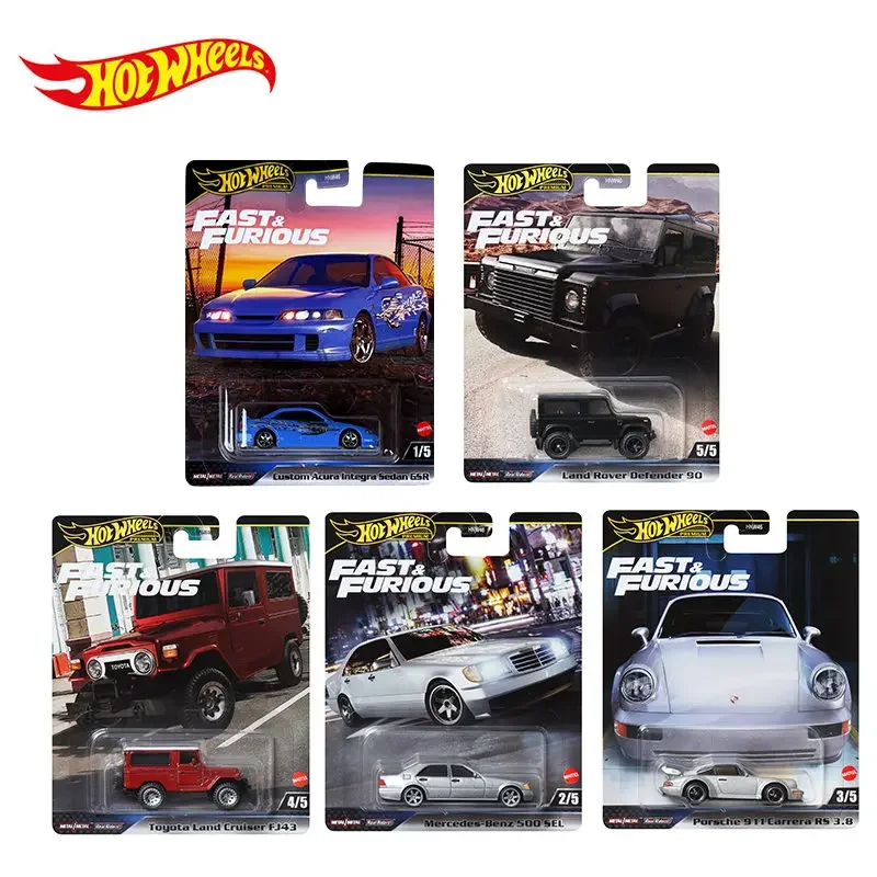 Mattel Hot Wheels Car Fast Furious HNW46-G 2024 MIX3 1/64 Diecast Vehicle Model Toys Gift