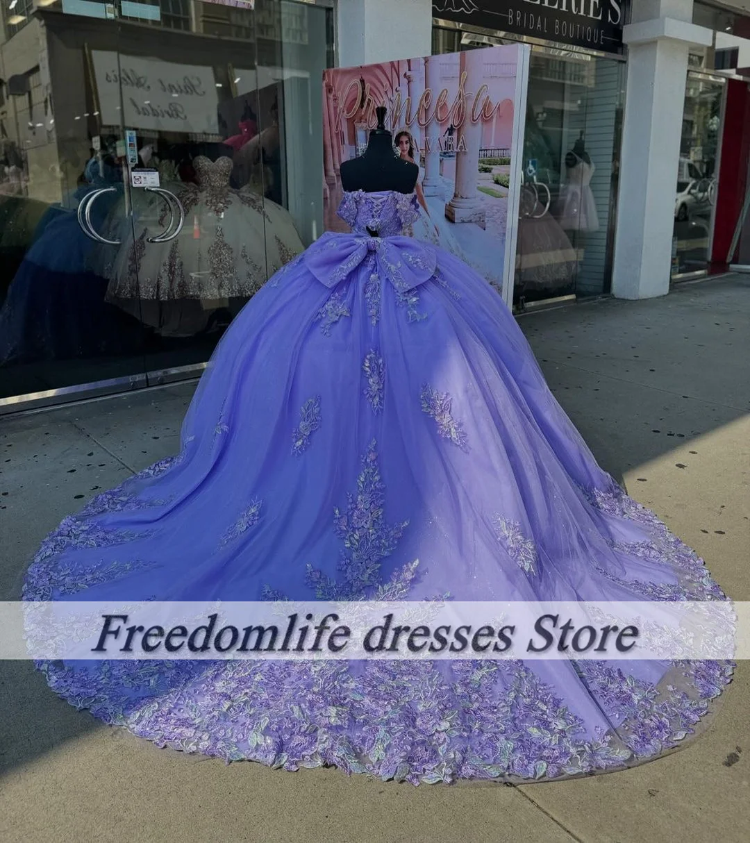 Vintage Lavendel Quinceanera Jurken Uit De Schouder Kant Applique Pailletten Vestido De 15 Años Sweet 16 Prom Jassen Aangepaste