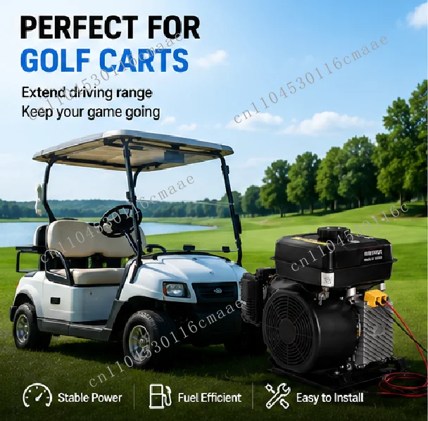 7KW electric vehicle range extender generator 48v 60v 72v automatic frequency conversion generator range extender 5KW