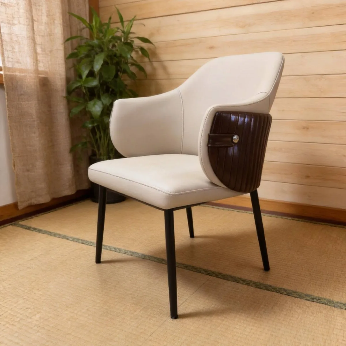 Dining chair household negotiation stool, hotel dining table back chair, cross-border restaurant