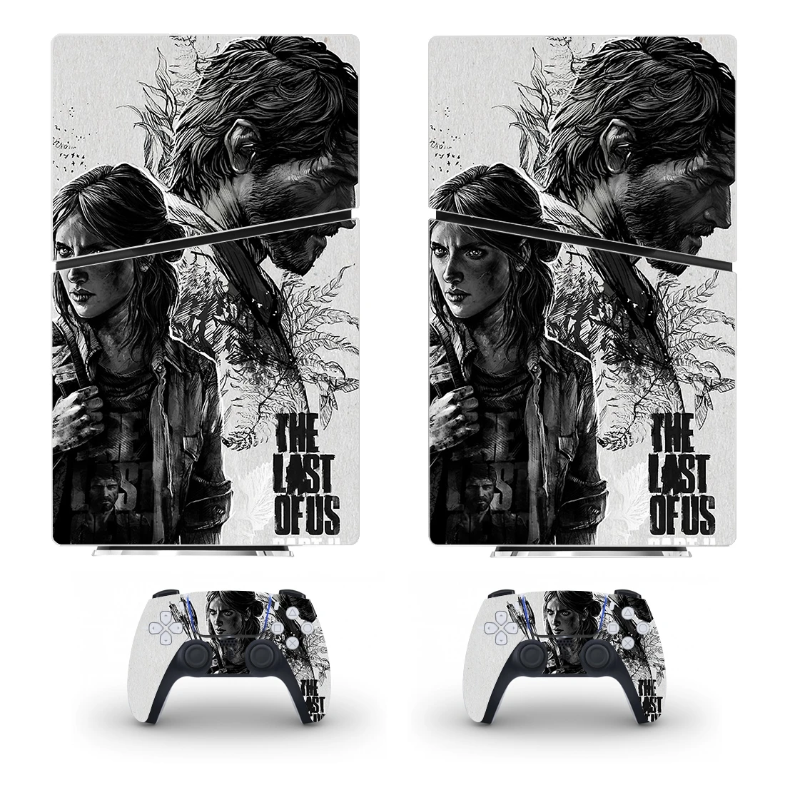 Game The Last of Us PS5 Slim Digital Skin Sticker Decal Cover for Console and 2 Controllers New PS5 Slim Sticker Vinyl