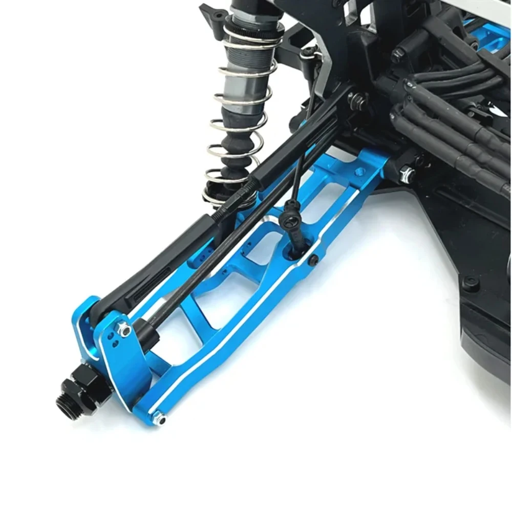 Bloque de dirección de brazo de suspensión delantera y trasera de Metal para 1/8 FS Racing TANK ATOM SHARKS Leopard FOCUS 6S RC piezas de mejora de coche