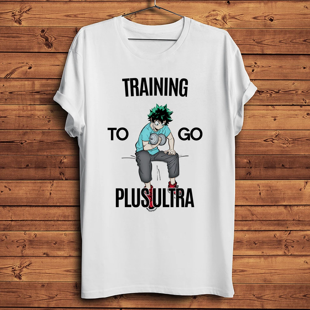 ink Deku Midoriya Izuku plusultra funny anime tshirt men new white casual Short sleeve t shirt unisex MHA streetwear tee