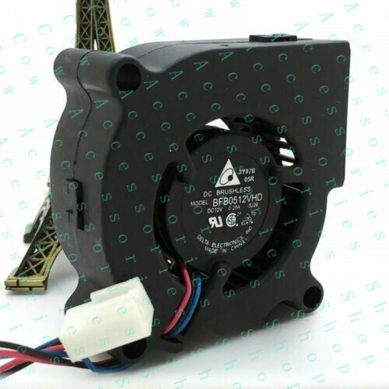 

PP+ 1PC 3-wire projector blower turbo fan BFB0512VHD DC12V 0.28A