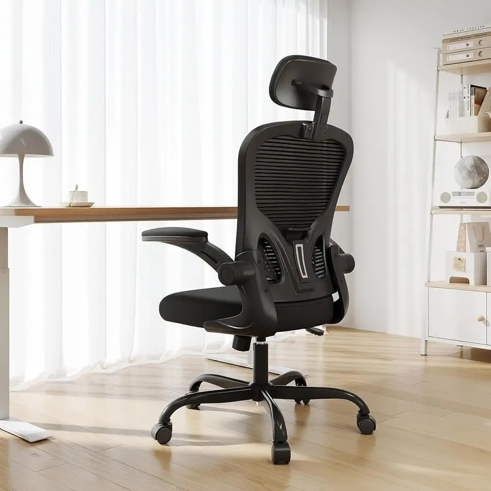 

Ergonomic Desk Chair, 330LBS Capacity, High Back, Comfortable for Long Hours, Rolling Swivel, Executive Task Chair, Home Office,