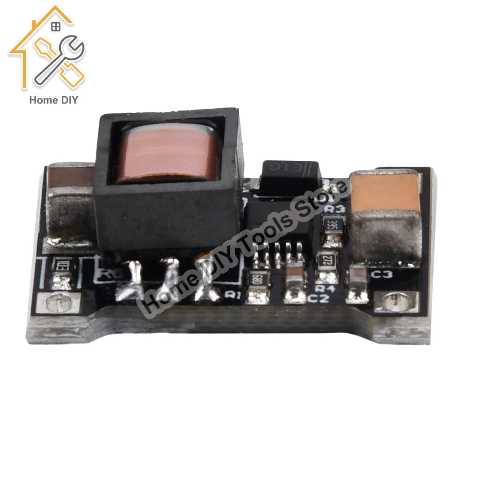 Imagem -02 - Boost Módulo de Alimentação de Alta Tensão para Nixie Tube Glow Clock Magic Eye Qs30 In14 In-12 dc 5v-9v a 170v dc