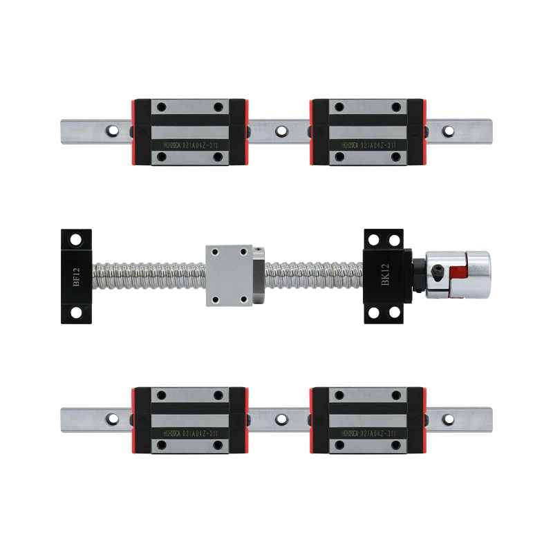 HLTNC  HGH20CA Square Linear Guide Sets  SFU1605 Ballscrew  BK BF12 Coupling  Nut House 16 Can Be Customized for Cnc