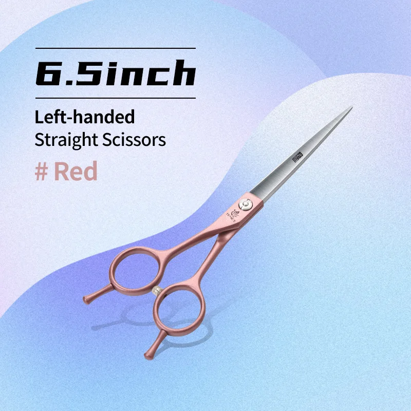 Fenice Linkshandige Professionele 7.0/7.5/8 inch JP440C Snijden Gebogen Pluizige Dunner Chunker Schaar Set Kit Hond Verzorging