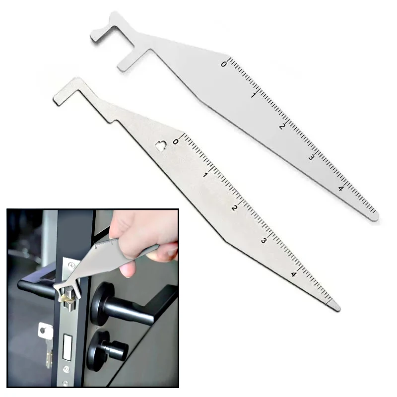 

2025 New Multi-Purpose Lever Tool Stainless Steel Locksmith Tool Portable Pry Bar Tool for Firefighter Police for Emergency Use