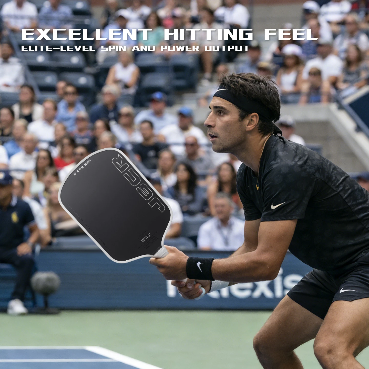 Honolulu J6CR Hot‑Press Powerful Rebound 5th‑Generation Foam Core CFC Carbon Fiber Pickleball Paddle