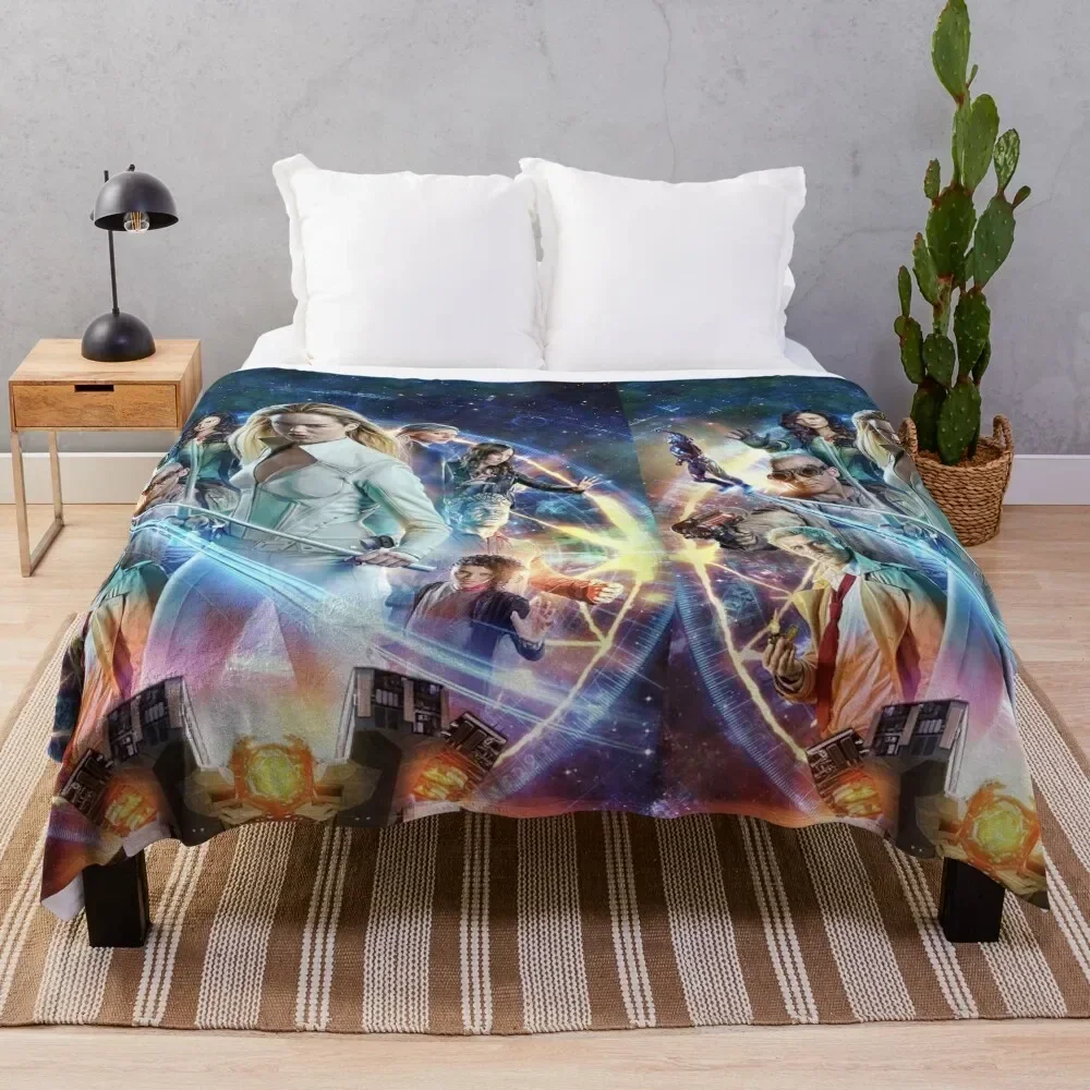 

DC Legend of Tomorrow season 4 Poster Throw Blanket Custom Summer Beddings Camping Hair Blankets