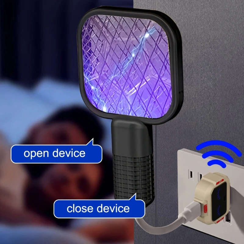 

96GE USB Switcher With English Voice Activation 5V Device Compatibility Fan Speed Light Brightness Adjustment Tool