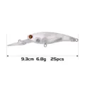 9.3cm 6.8g 25pcs