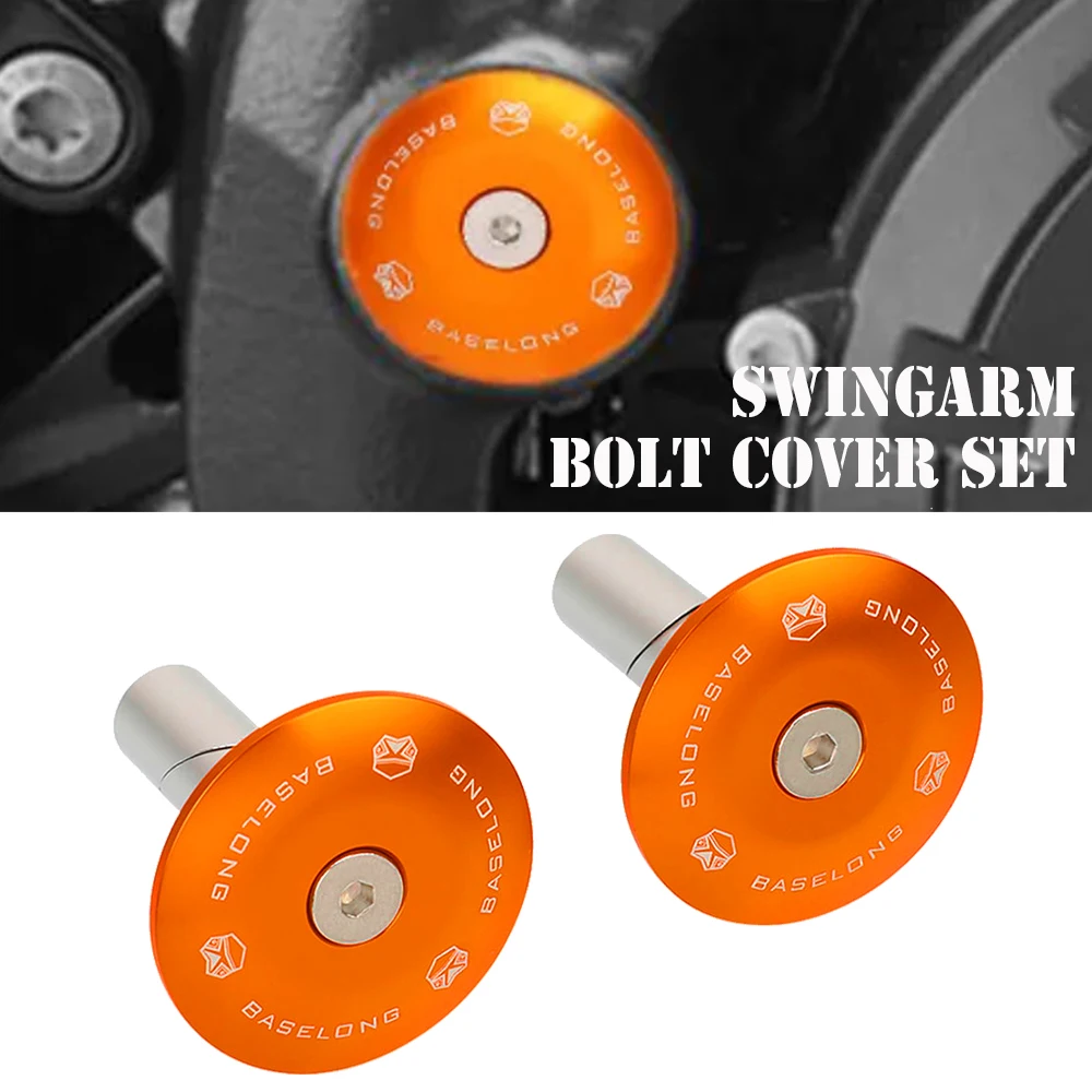 

Motorcycle Frame Hole Cover For 1290 1190 1050 1090 SUPER ADVENTURE R/S/L/T E ABS ADV Insert Plug Cap SWINGARM BOLT COVER SET