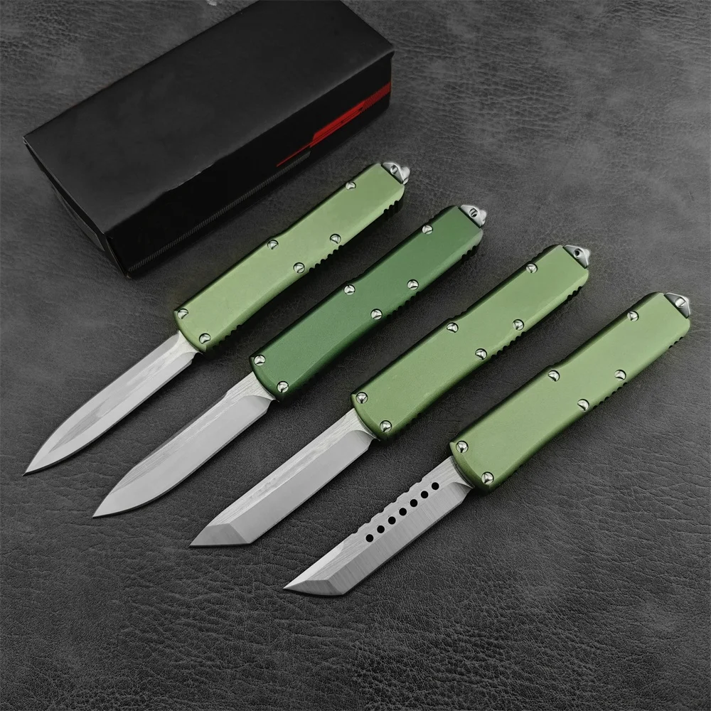 Tactical Pocket MICR UTX-85 Assisted Knife D2 Blade Aluminum Alloy Handle Quick Opening Tool Hunting Survival Knives