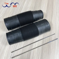 Pair ABC Front Shock Dust Cover+snap ring For Mercedes S-Class W221 CL C216 W222 Hydraulic A2213206113 A2213206213 A2213300085