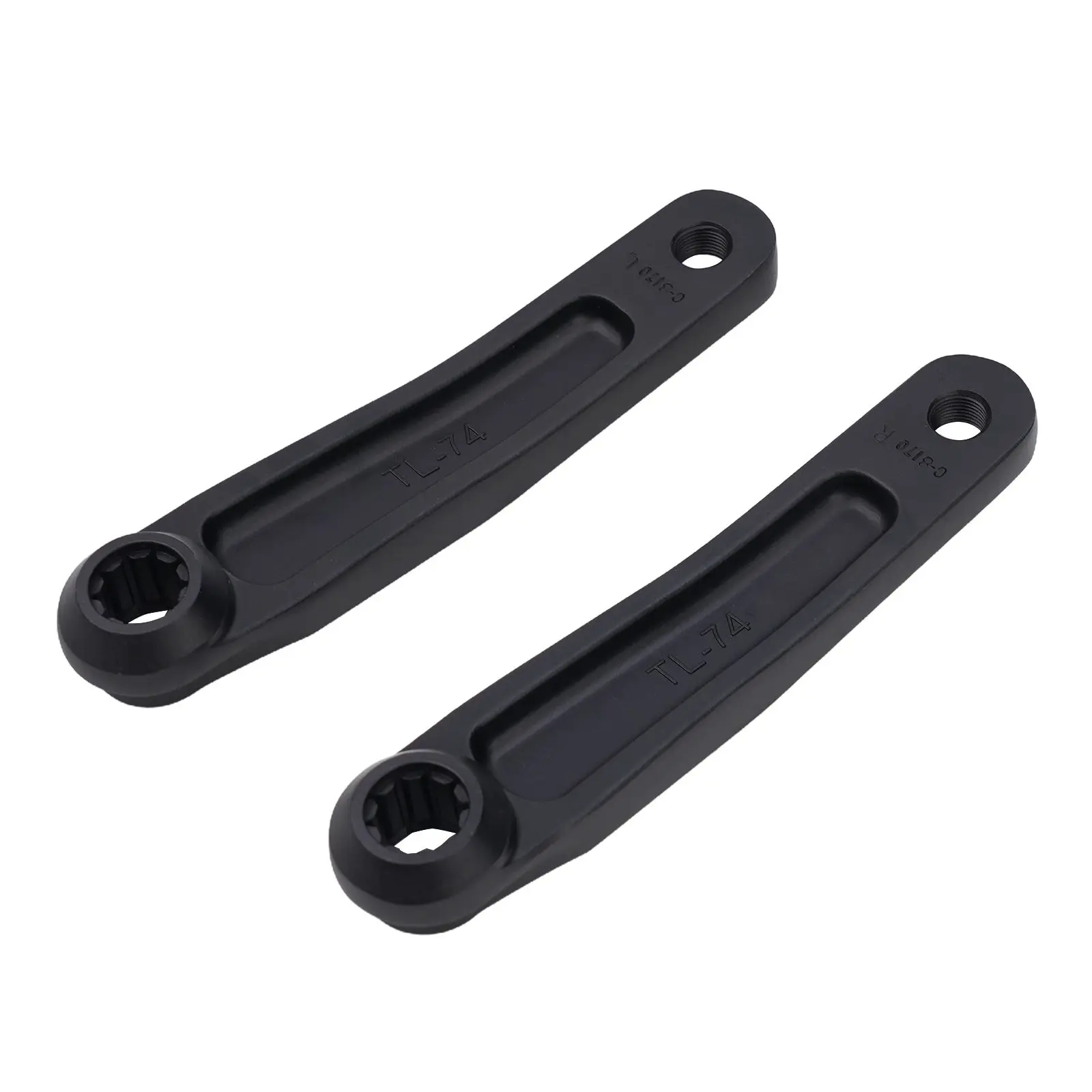 

1 Pair Bicycle Splin1e Crank With Central Motor Hot Sale Crank Group Parts For-BNI ISIS Motor Crank For-Bafang