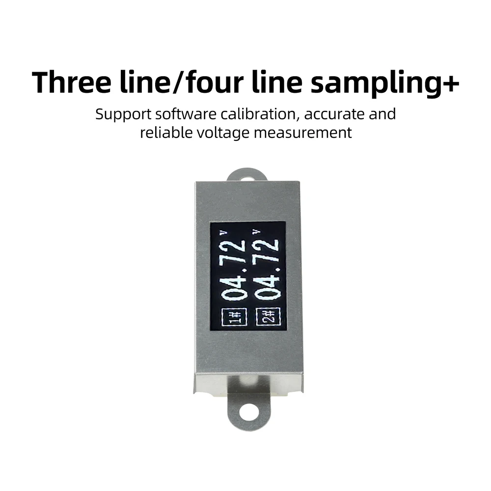 Digitales Voltmeter ZH1.5-4P 4-Pin DC 0-30V 0,77-Zoll OLED-Display Spannungsmessgerät für Elektrikerwerkzeug – Detail 5