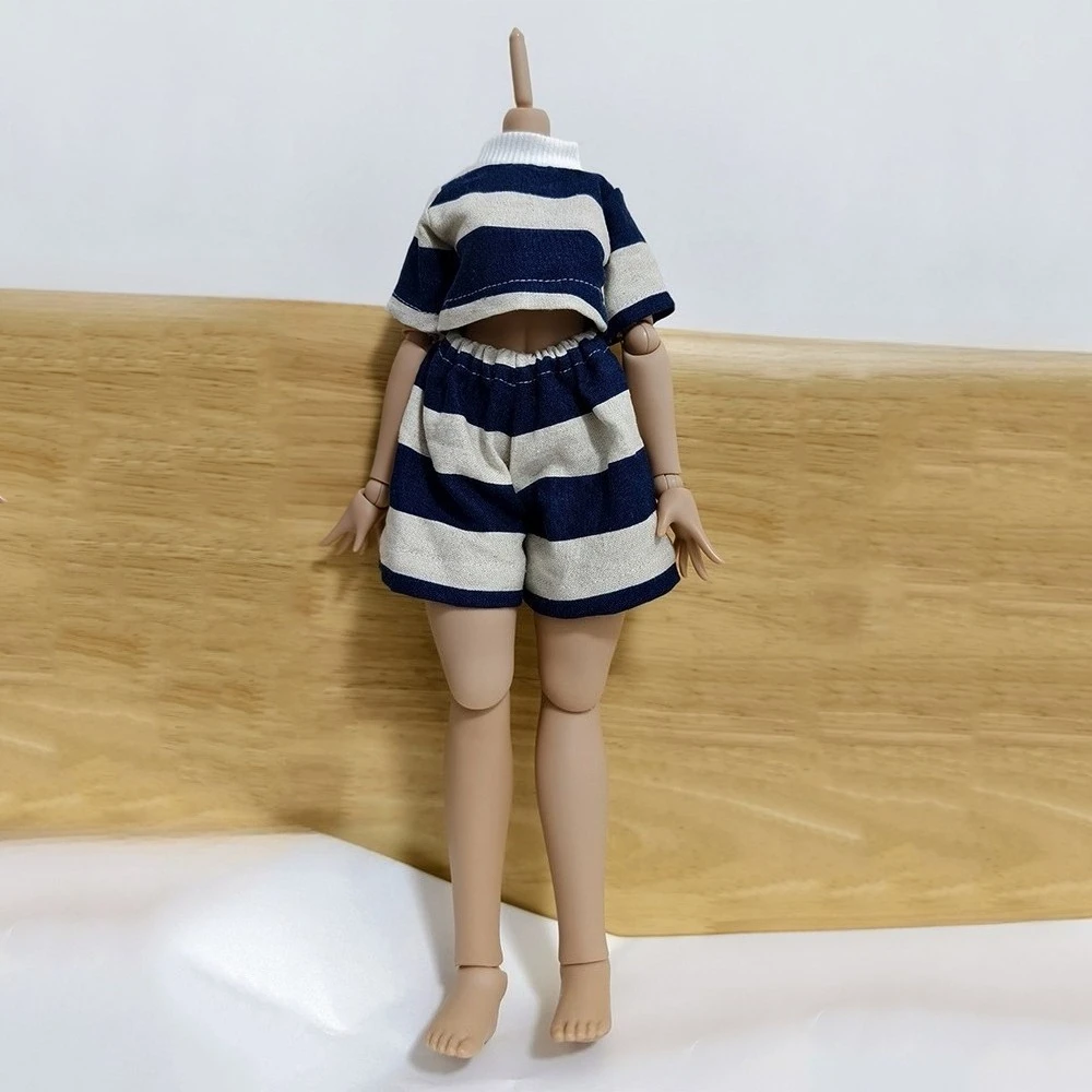 

1/3 1/4 1/6 Doll's Clothes Suit for 60/45/30cm Bjd Doll Top and Shorts Girl Toys Dress Up Play House Fashion Doll Accessories