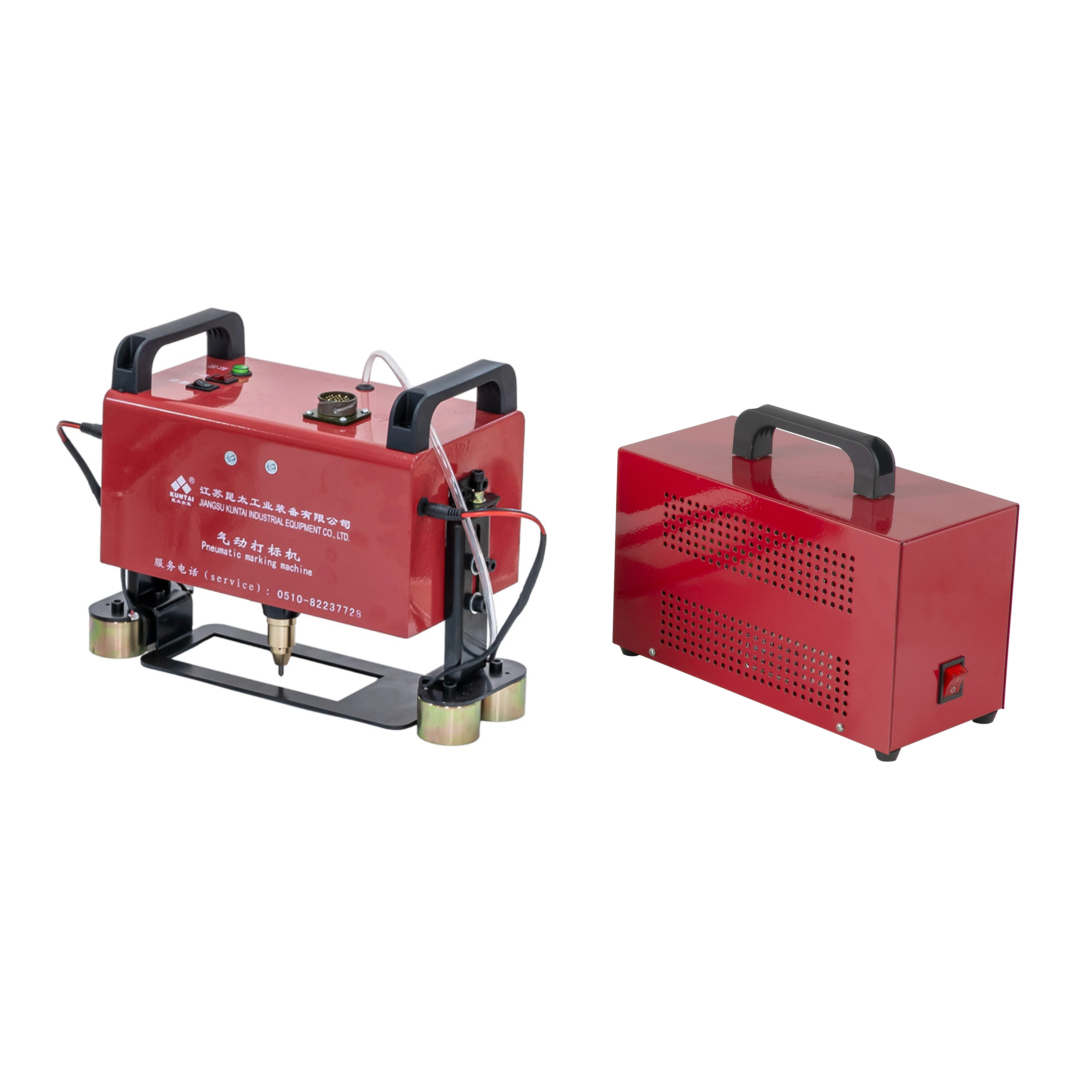 Wholesale Kuntai Portable Pneumatic Metal Dot Peen Engraving Machine VIN Code Serial Number Marking Handheld Easy Operate Motor
