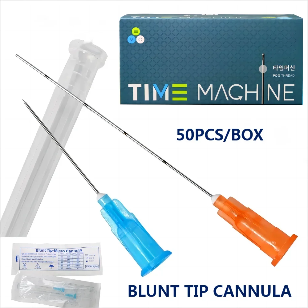 High Quality Korea Fine Micro Blunt Needle Cannula 14G 90MM Blunt Tip Cannula Needle For Filler Hyaluronic