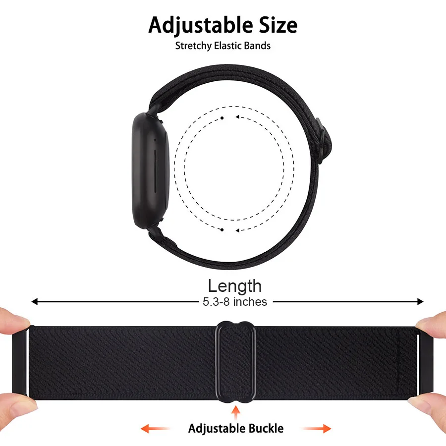 Nylon Band Loop For Huawei Watch Fit Women Men Sports Braided Elastic Wrist Band Bracelet Strap For Huawei Fit 2 Replacement