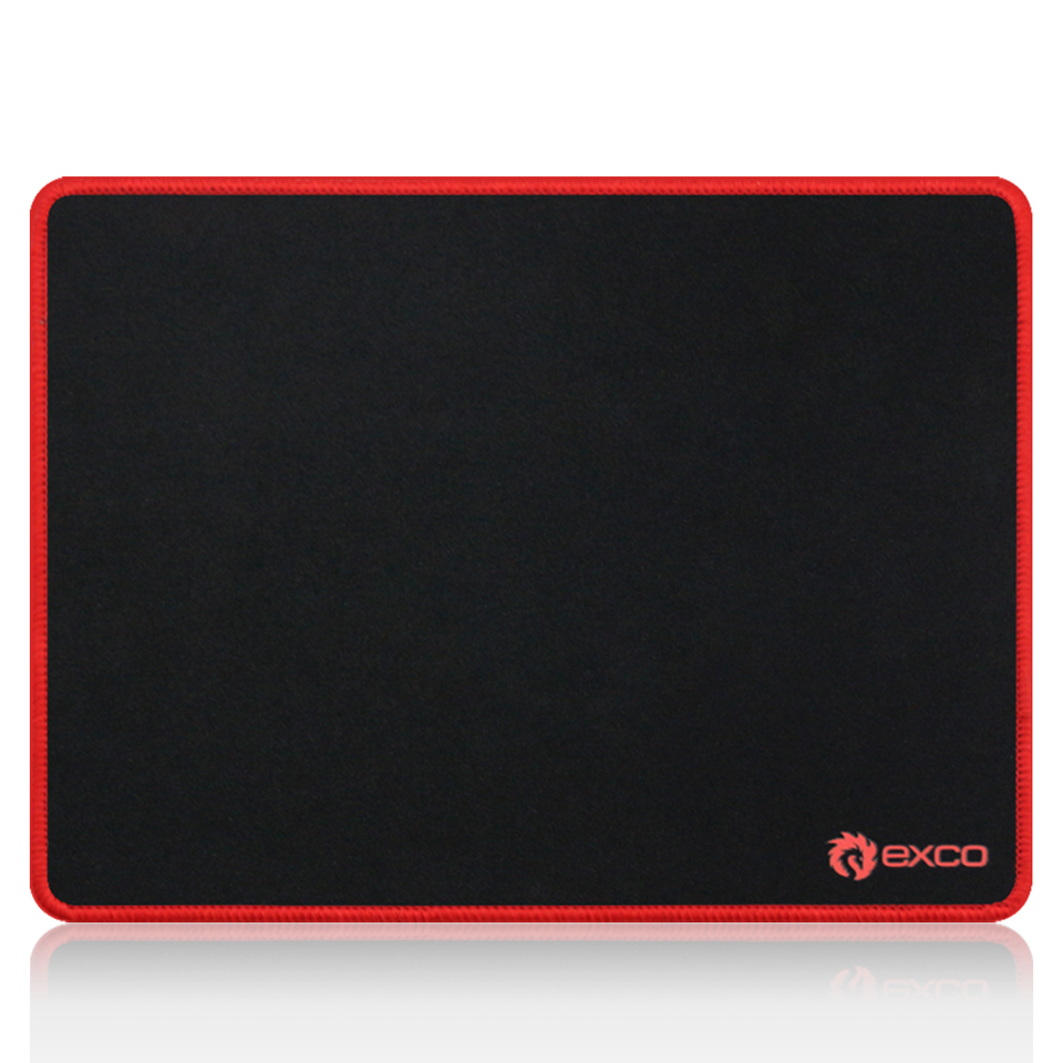  EXCO Office Mouse Pad Small with Stitched Edge Smooth Cloth Gaming Mousepad Non-Slip Rubber Base for Computer Laptop Washable 