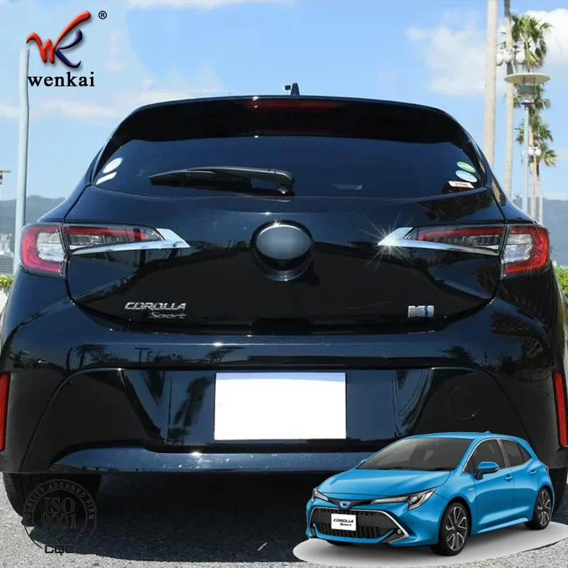 

For Toyota Corolla 2019 2020 2021 2022 2023 Hatchback Rear Tail Light Lamp Cover Trim Car Tailight Eyelid Strips Accessories