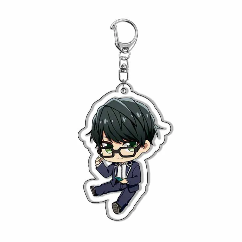 Sasaki And Miyano Animation Peripheral Handmade Acrylic Keychain Pendant Ornament