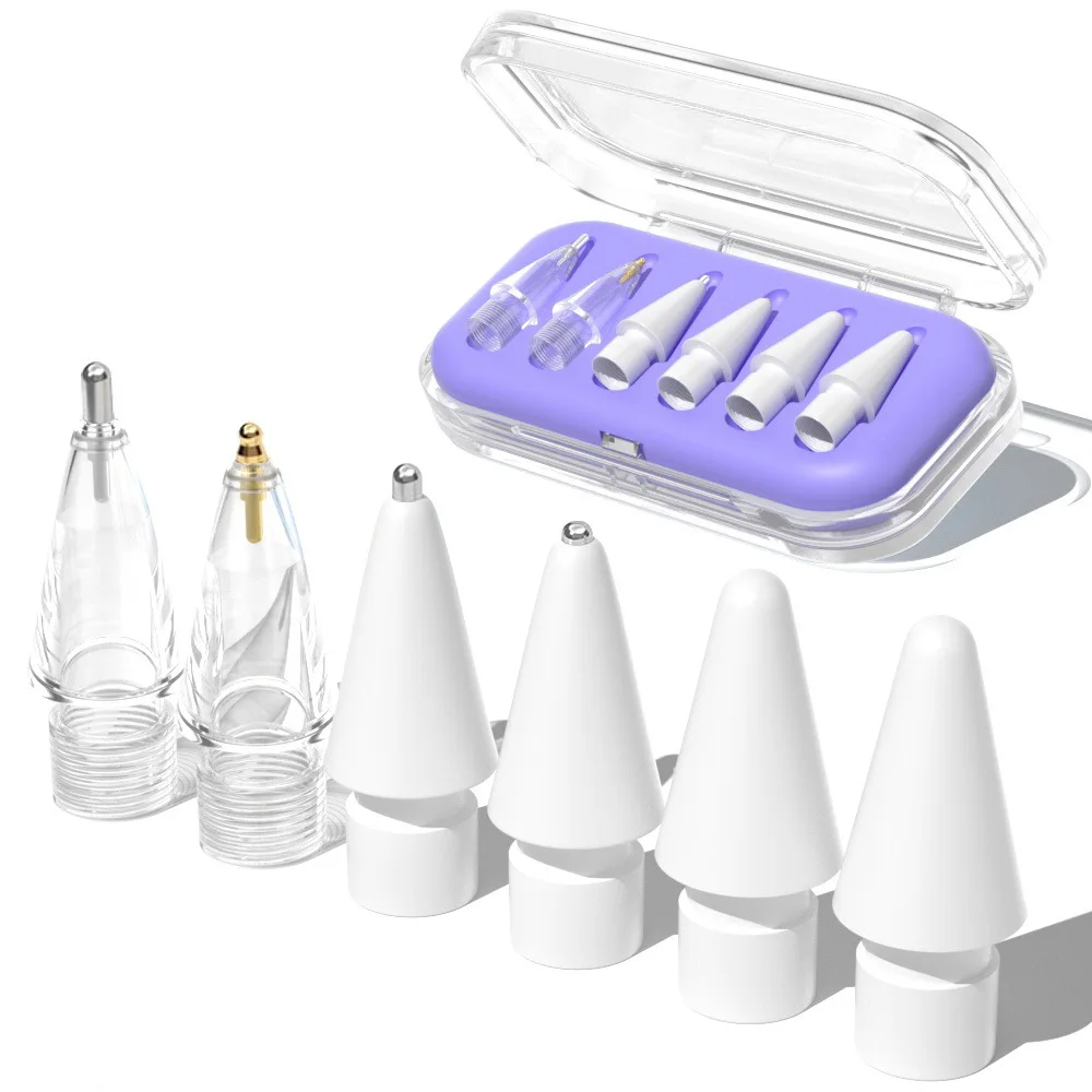 

Upgraded Pencil Tips for Apple Pencil Pro USB-C/ 2nd/1st Gen Replacement Pen Tips Case with Box for iPad iPencil 2/1 USB C Tip