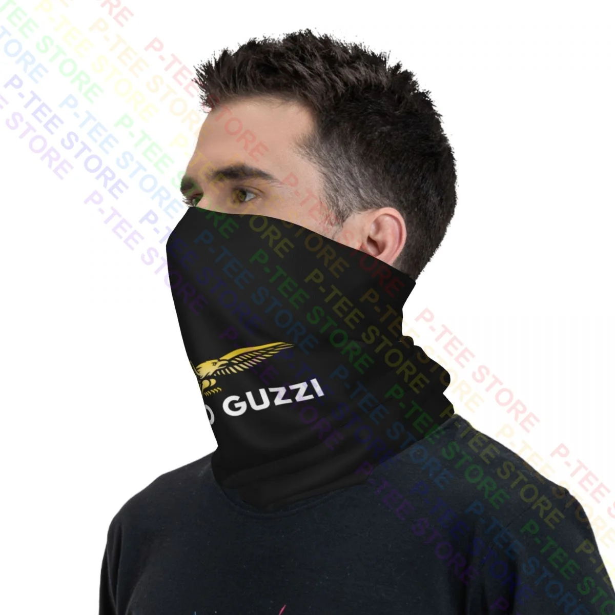 Moto Guzzi Italian Motorcycle Biker Neck Gaiter Bandana Scarf Face Mask Soft Printing Cover Bandana