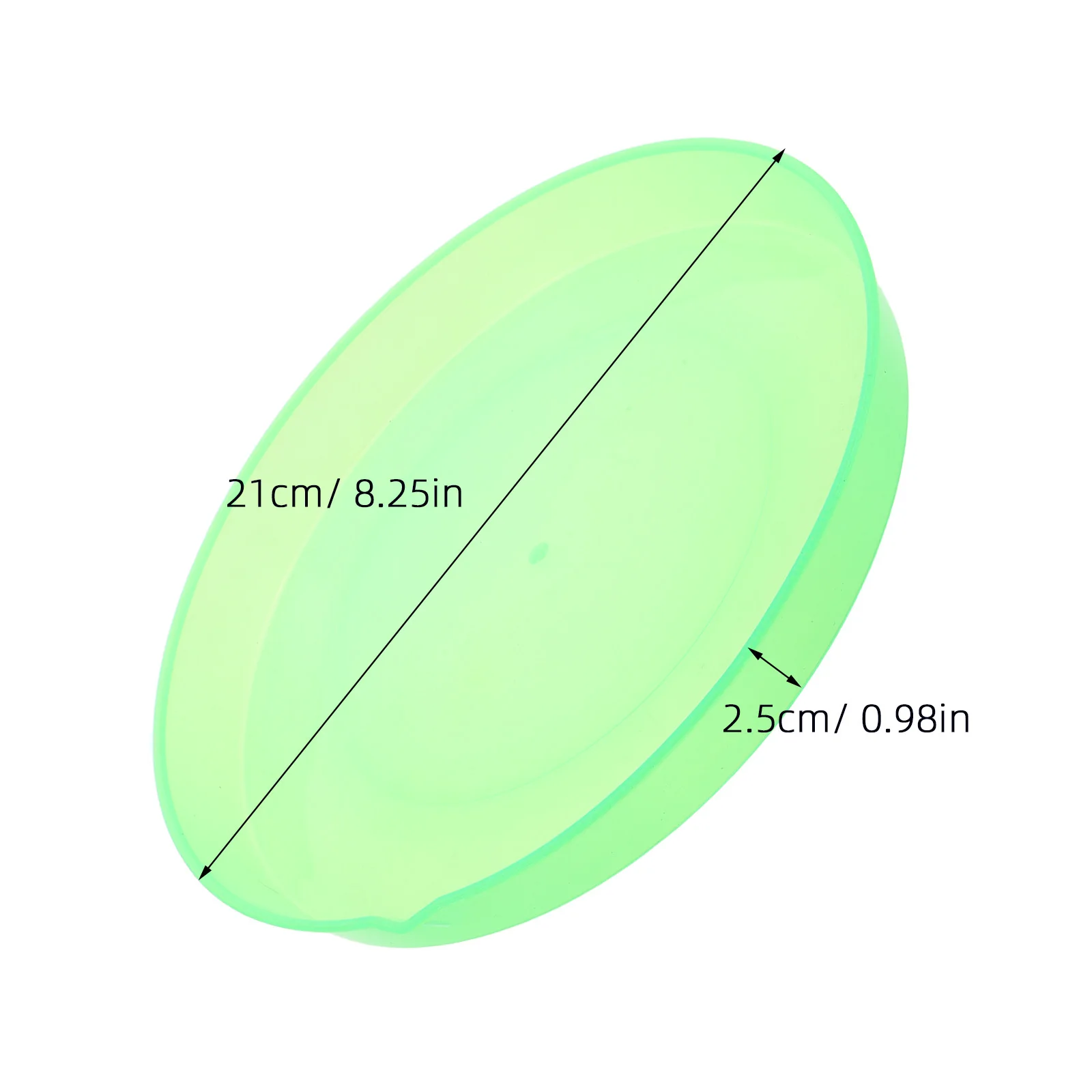 Vassoio per bolle da 3 pezzi Piatto di plastica rotondo durevole Attività all'aperto Divertimento estivo Bomboniere per bambini Conservazione di soluzioni per bolle