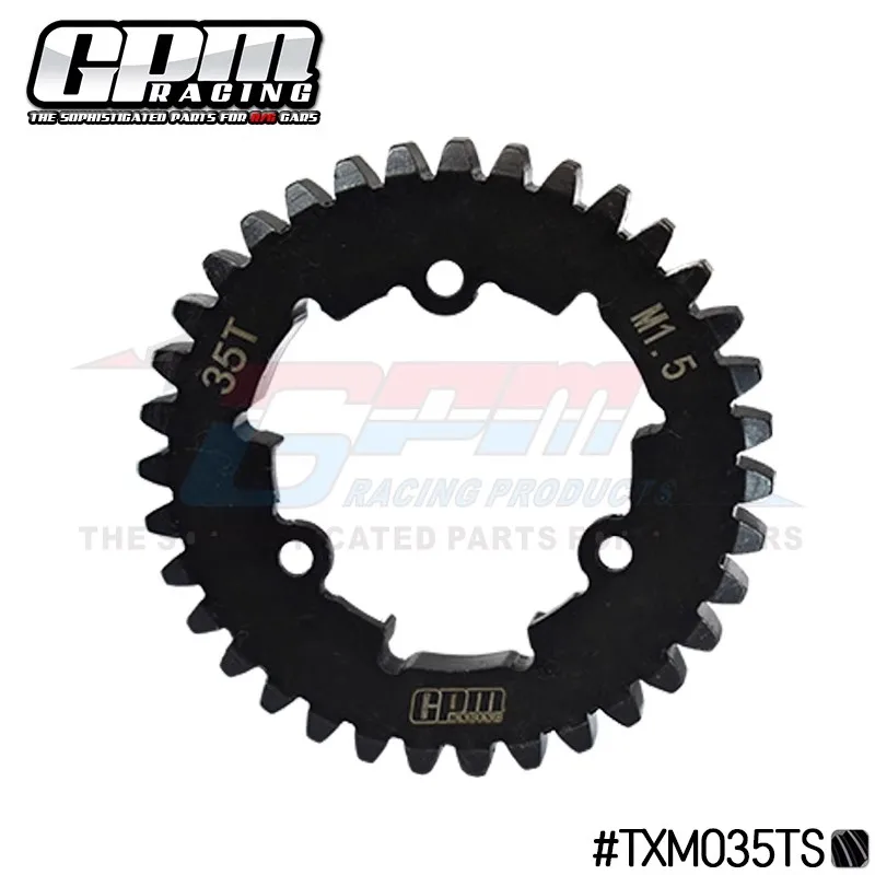 GPM Medium Carbon Steel Motor Gear 12T 35T Spur Gear for Traxxas X-Maxx 6S 8S XRT