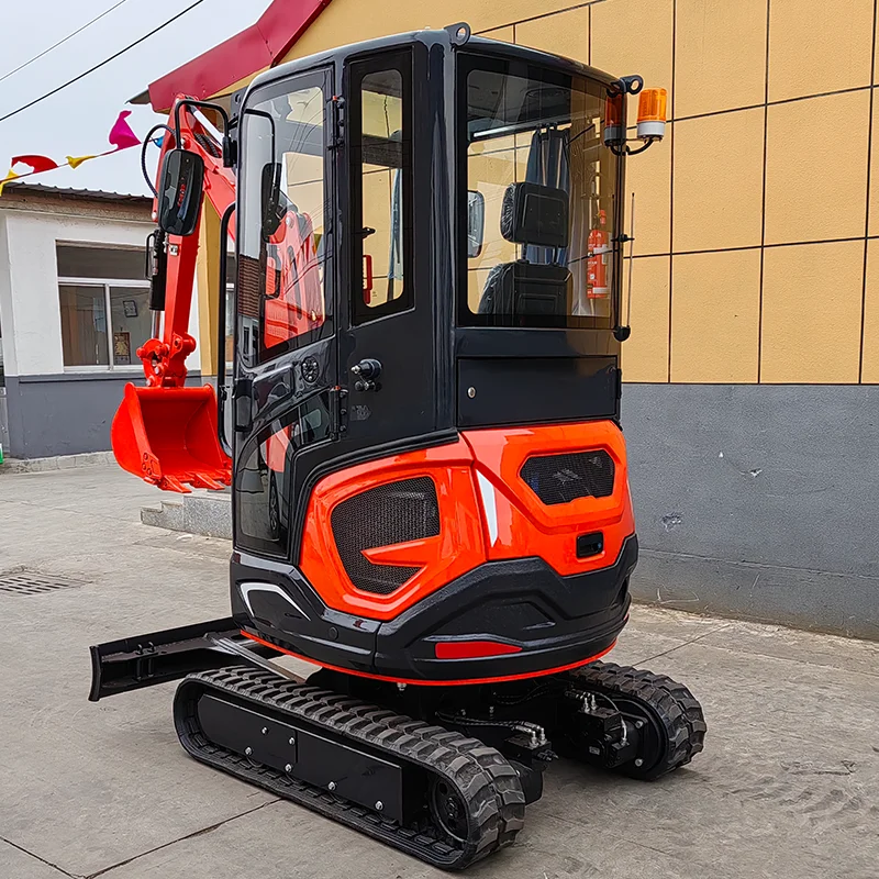 Customized Mini Excavator Digger 2.2 ton Kubota Engineering Garden Farm Small Bagger Crawler Mini Excavator