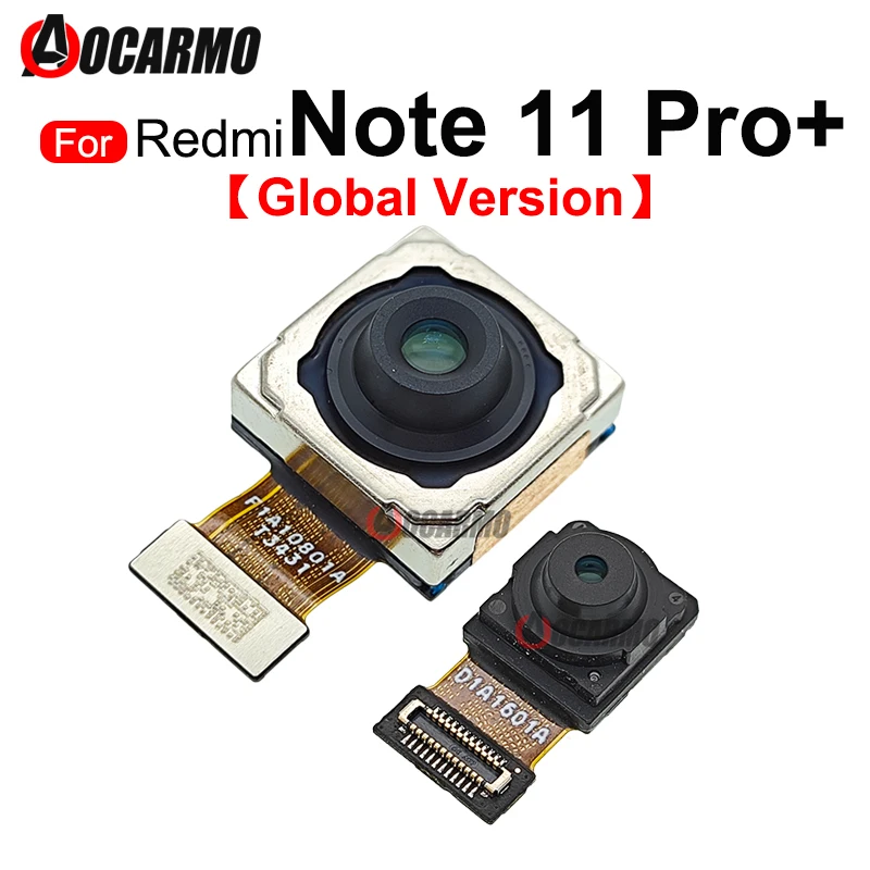 For Redmi Note 11 Pro+ 11Pro Plus Global Version Rear Main Camera And Front Camera Flex Repair Parts