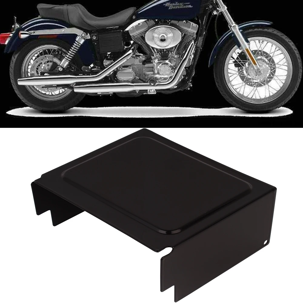 Gloss Black Metal Battery Side Fairing Covers for Harley Sportster XL 1997-2003 & Dyna 1997-2005 Motorcycle Accessories