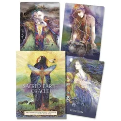 Sacred Earth Oracle Card English Version 45-Card Deck Tarot Divination Fate Game