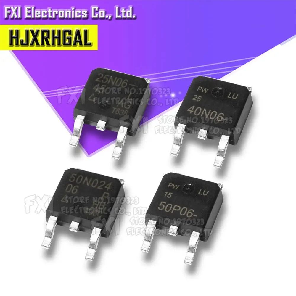 

10PCS SUD40N06-25L 40N06 TO-252 TO252 SUD40N06 40N new original SUD25N06-45L 25N06 SUD25N06 SUND50N024 SUD50P06