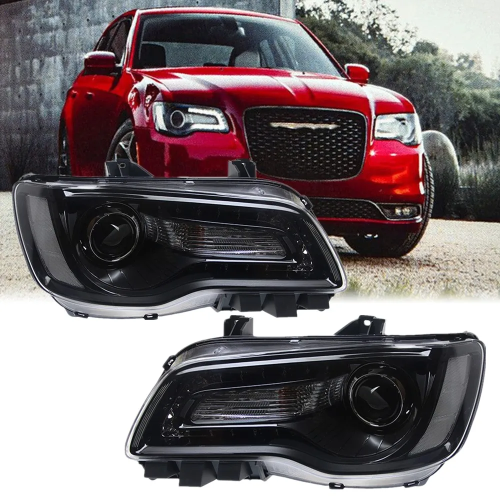 

Car Front Lights For Chrysler 300C LED Headlight 2011-2017 Modified DRL Turn Signal Headlamp Assembly Automotive Accessories