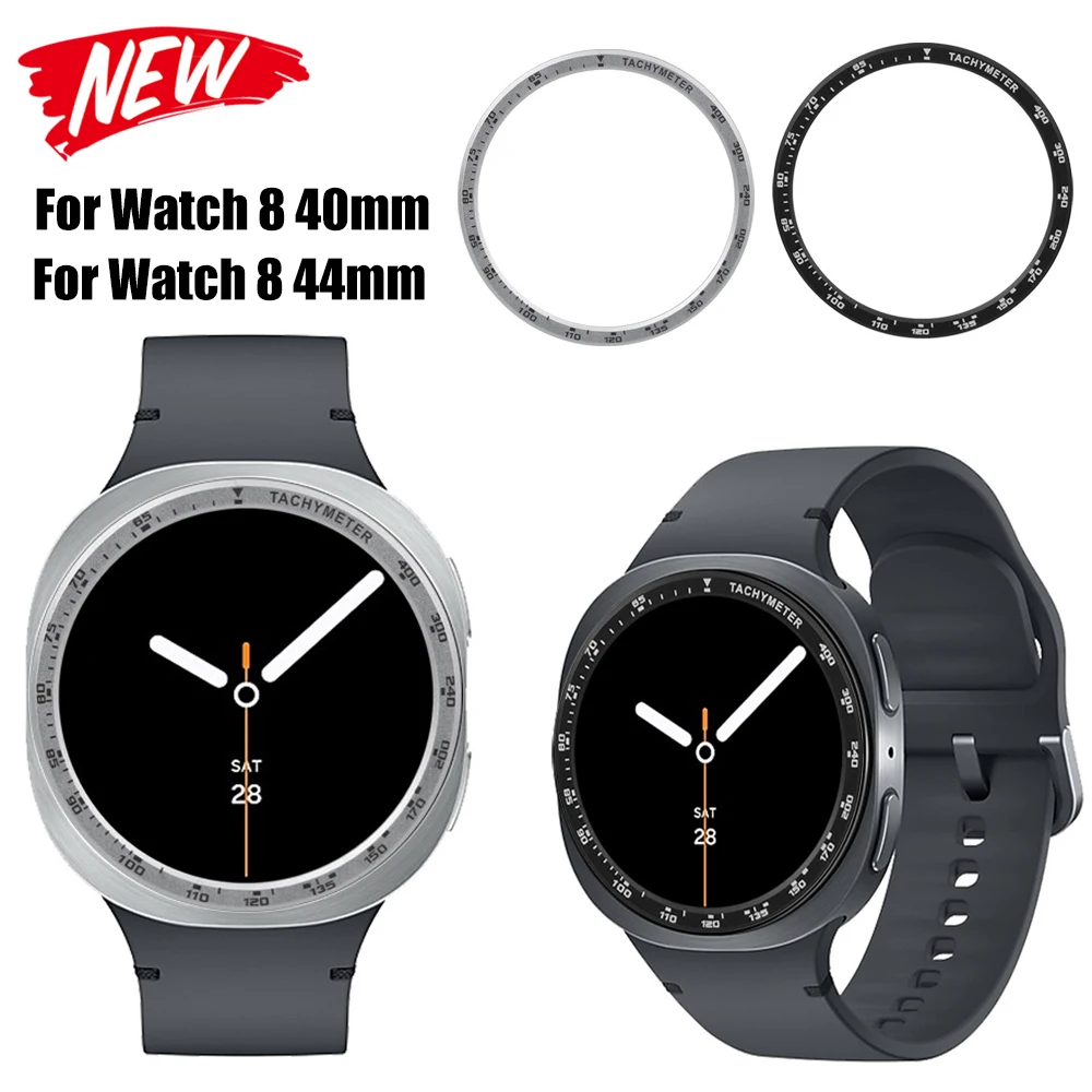 

Металлический ободок для Samsung Galaxy Watch 8 40 44 мм, защитный чехол, кольцо-бампер, чехол для часов Galaxy Watch8, рамка, аксессуары