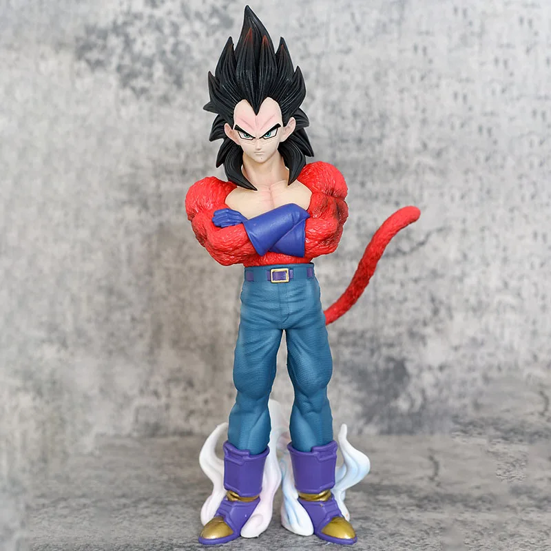 29ซม.Dragon Ball GT Super Saiyan 4 Vegeta Action Figureของเล่นอะนิเมะDBZ FigurasมังงะSSJ 4 ตุ๊กตาGKรูปปั้นชุดเครื่องประดับของขวัญ