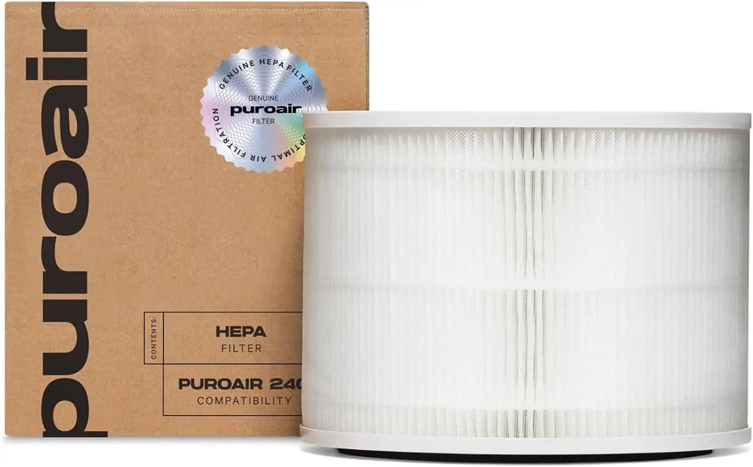 

HEPA Air Filter Replacement for 240 Air Purifier - Removes 99.9% of Smoke, Pollen, Dust