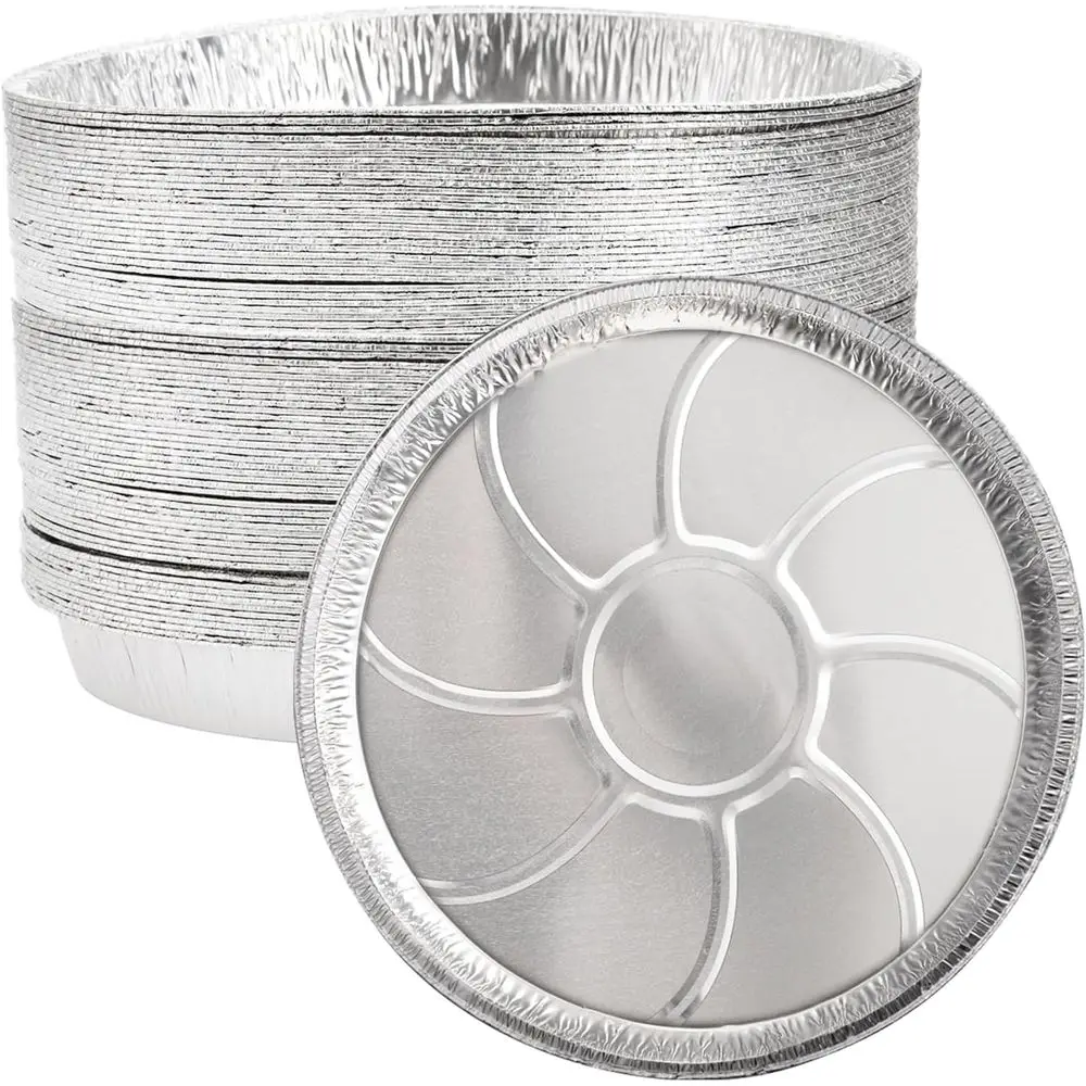 

13 Heavy Duty Aluminum Foil Pans, 45-Pack, for Baking, Cooking, Roasting, and Storage - Freezer & Oven Safe