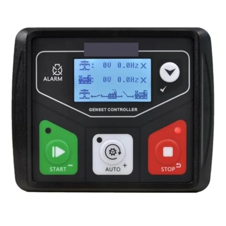 

KLAWKKNI 1pc DC30D Generator Control Module Auto Start Stop Genset Engine Control Box Cabinet BX30D USB programmable DC32D