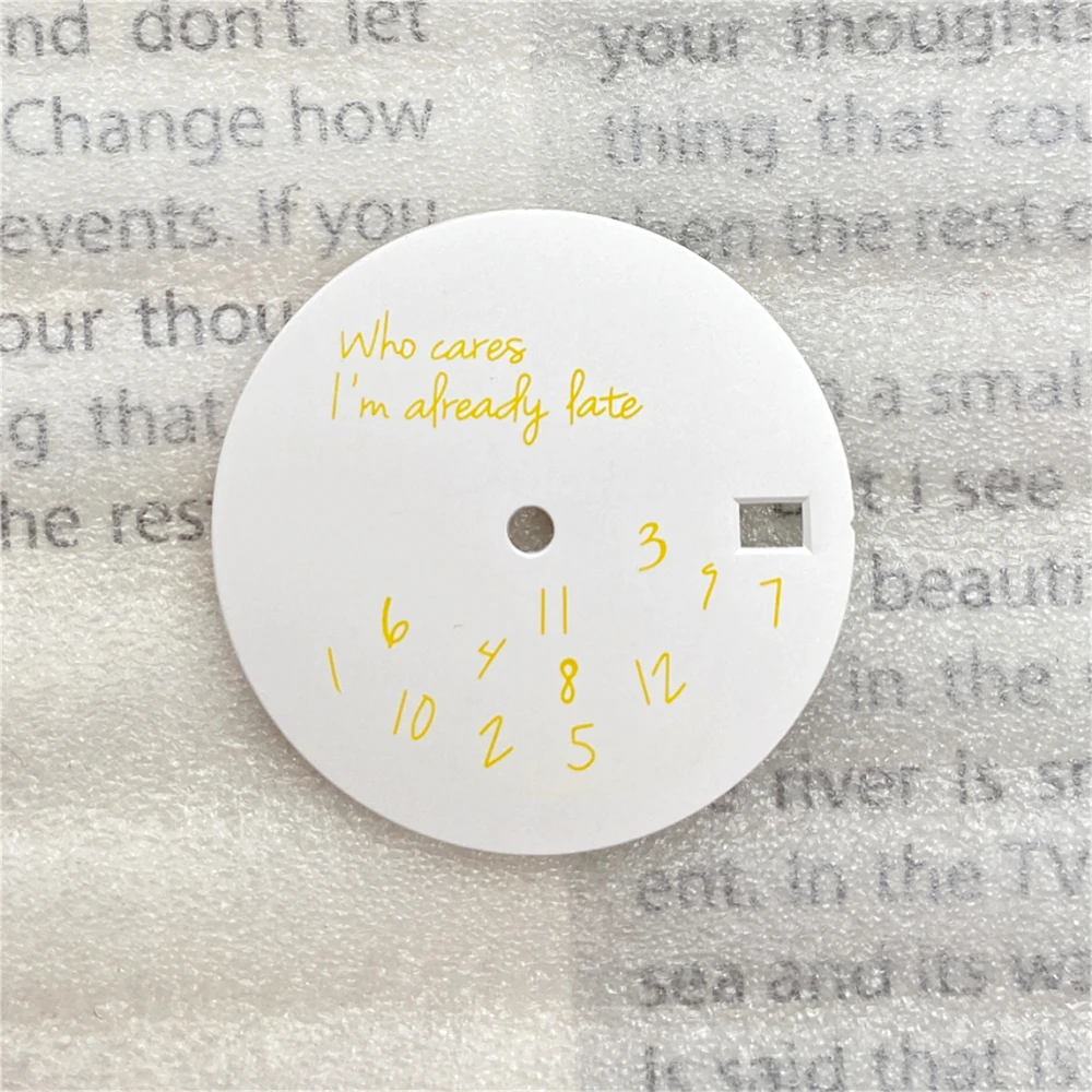 28.5MM nowa tarcza zegarka Datejust zmodyfikowana tarcza zegarka Explorer/Explorer II akcesoria do majsterkowania dla ruchu NH35/NH36/4R36 7S